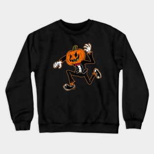 Creepy Jack-O-Lantern halloween Horror Crewneck Sweatshirt